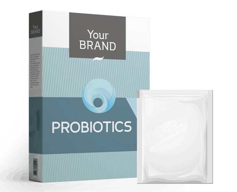 Probiotics powder sachets