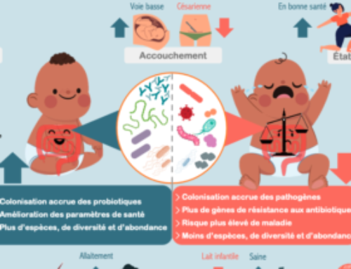 INFOGRAPHIE – Quels facteurs influencent la mise en place du microbiome du bébé ?